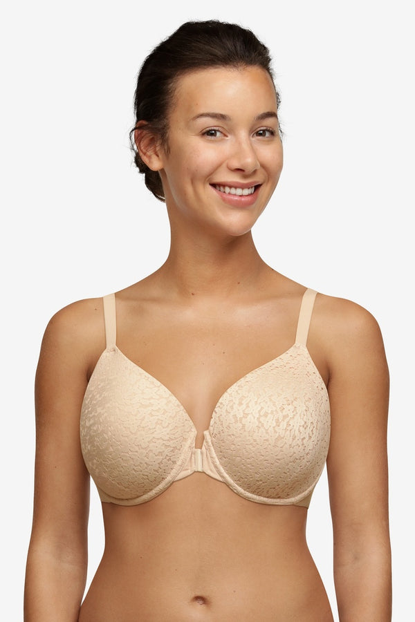 Chantelle Norah Lace Unlined Front Close Bra